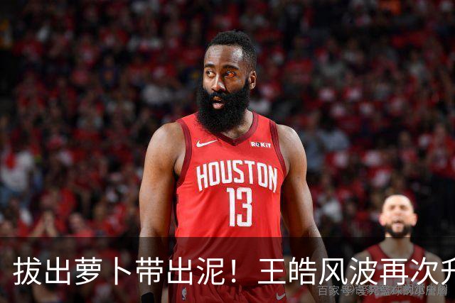 拔出萝卜带出泥！王皓风波再次升级，竟意外将半个饭圈拉下水