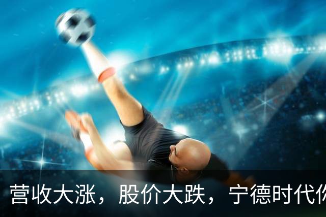 营收大涨，股价大跌，宁德时代你到底咋了？